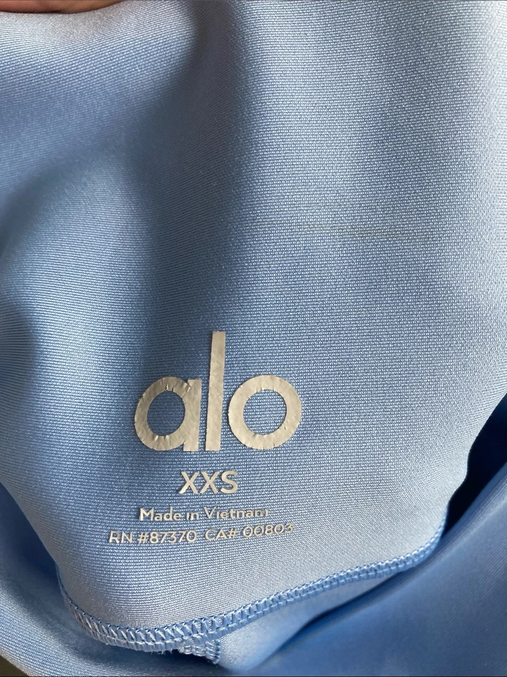 ALO Yoga Light Blue High-Waist Leggings